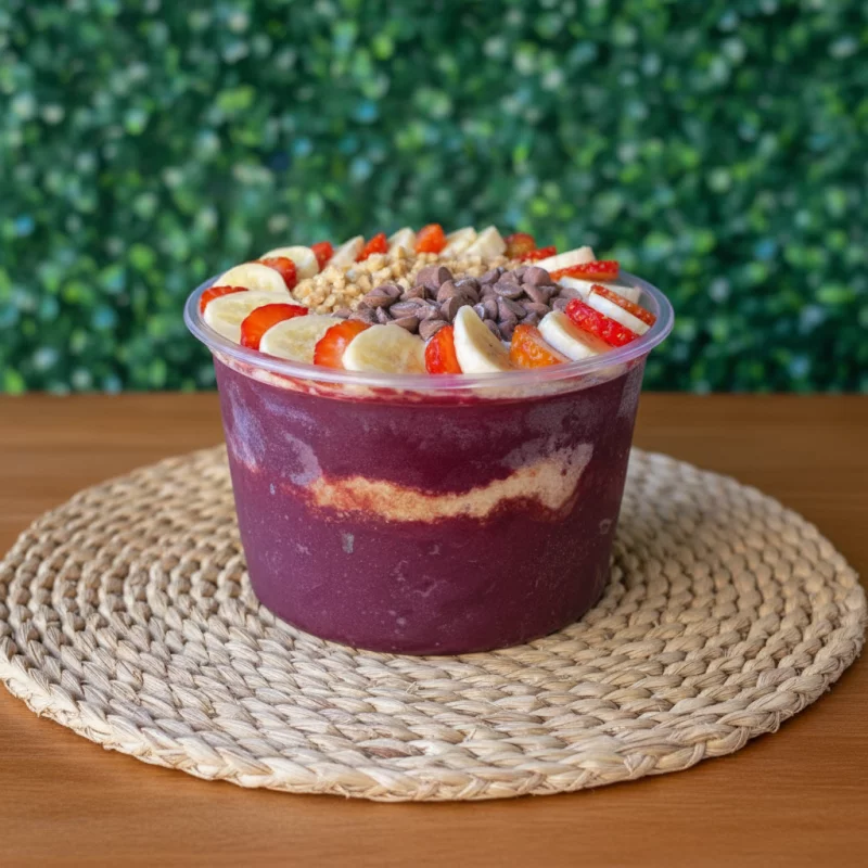 Pote com 1 Litro de AÇAÍ