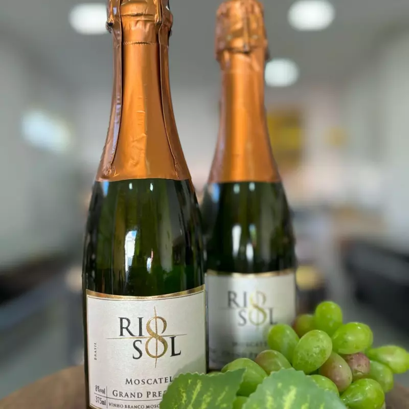 Espumante moscatel branco 375ml
