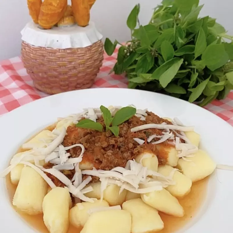 Nhoque batata a bolonhesa congelado
