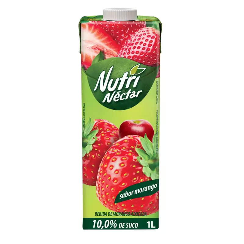SUCO NUTRI MORANGO 1Lt