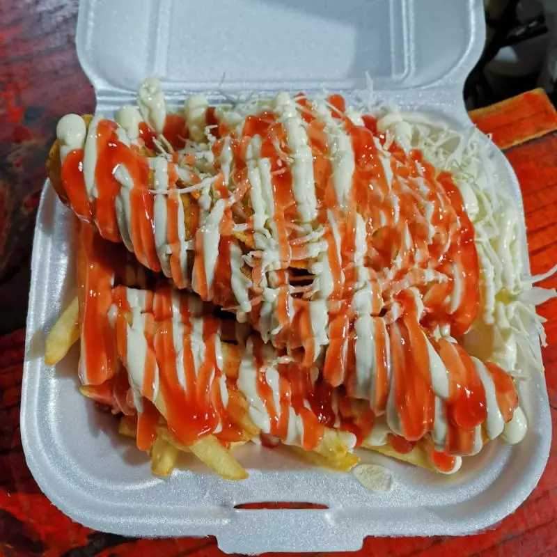 Taco Sencillo Camarón (Tortilla De Harina)