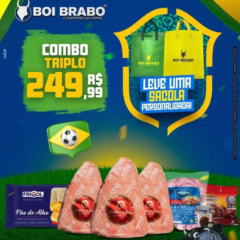 COMBO 3 PICANHAS DOM GLUTÃO