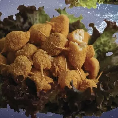 MEDALHAO DE TILAPIA COM BACON