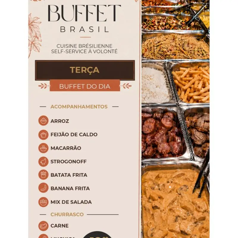 MENU - TERÇA-FEIRA