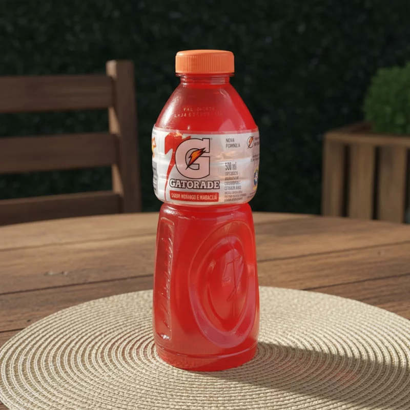 Gatorade de morango e maracujá