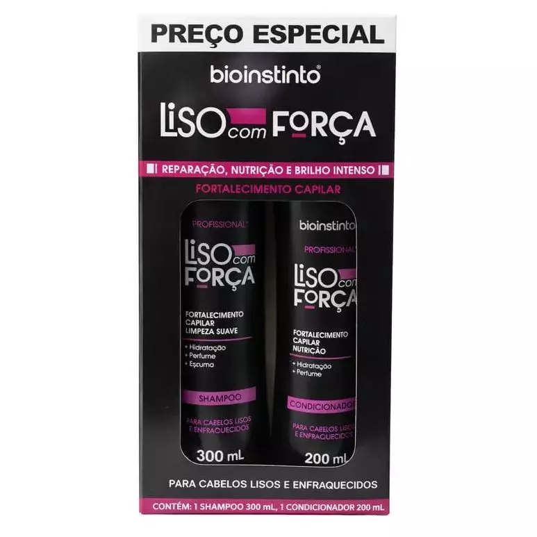 KIT LISO COM FORÇA 2x1