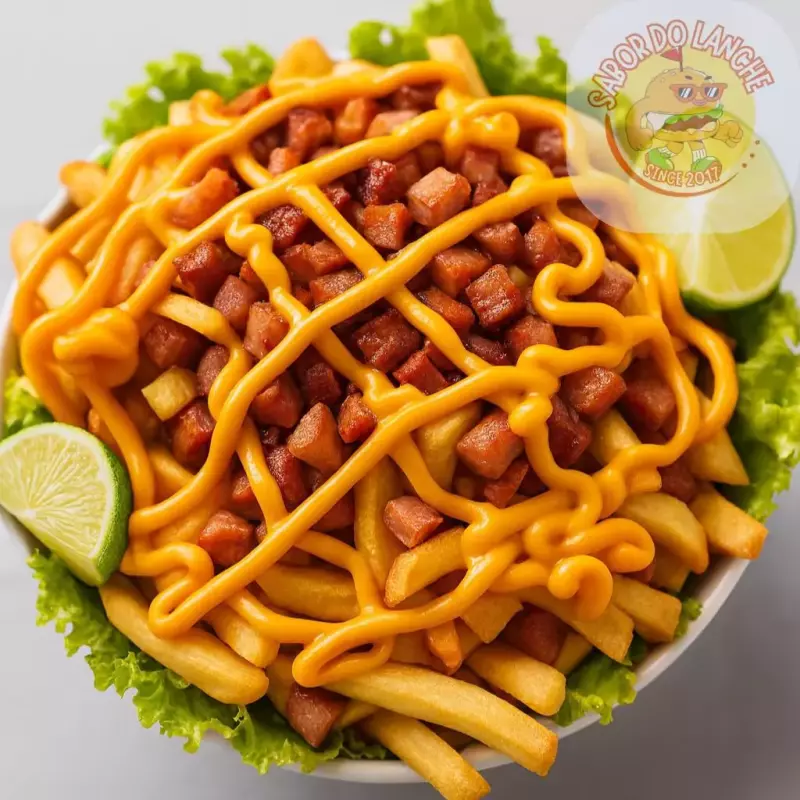 Batata com bacon e cheddar 500g