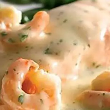 Salmón con Camarones