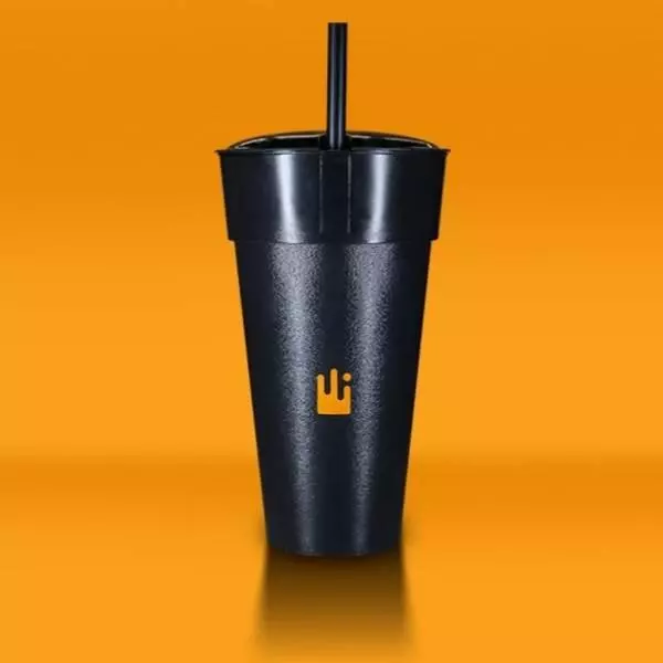 Vaso coleccionable negro