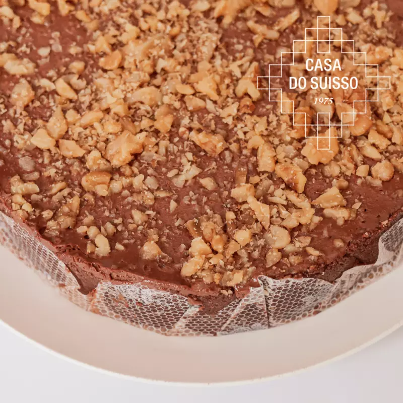 MOUSSE DE CHOCOLATE C/ NOZES