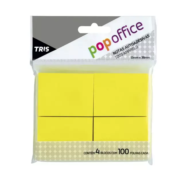 Nota Autoadesiva Yellow 50x40 - TRIS