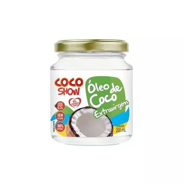 Óleo de coco 200 ml Cocoshow