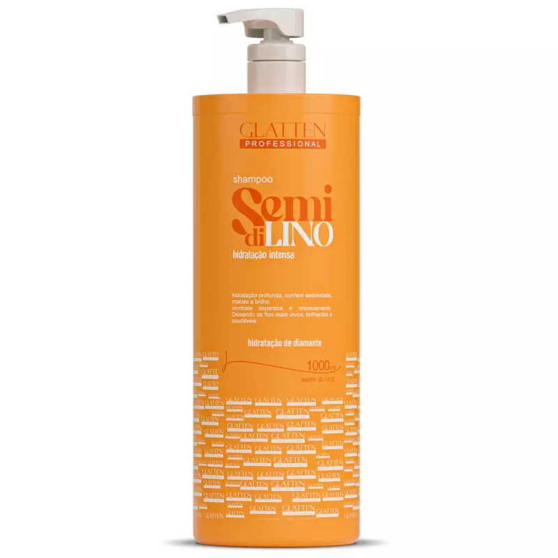 Glatten Shampoo Semi di Lino 1L