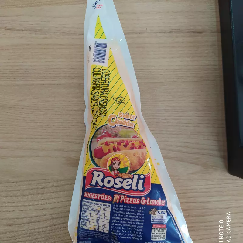 MISTURA SABOR CHEDAR 400G ROSELY