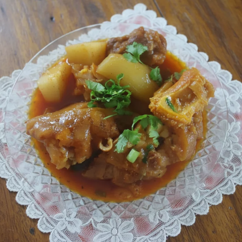 PÉ DE PORCO C/ MANDIOCA (PEQUENO)