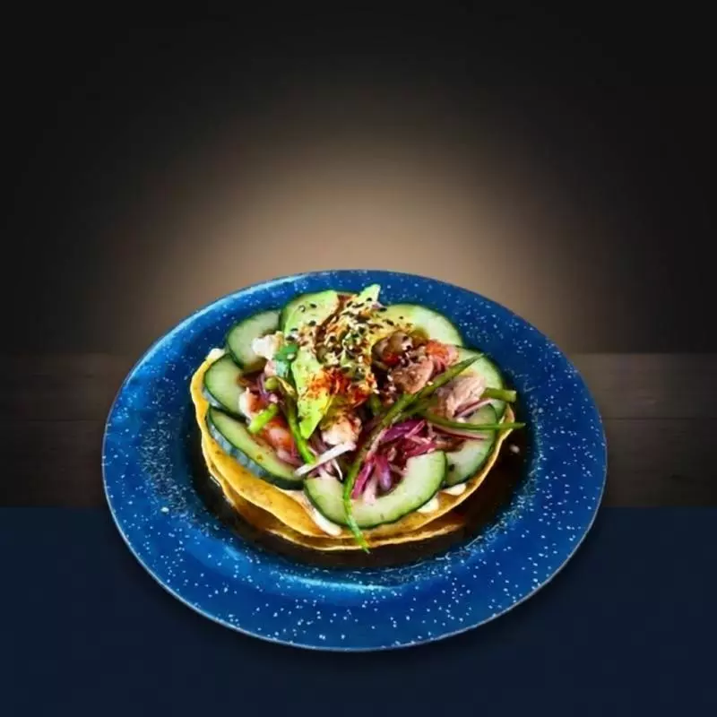 Tostada de Ceviche