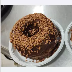 MINI BOLO DE CHOCOLATE COM CALDA