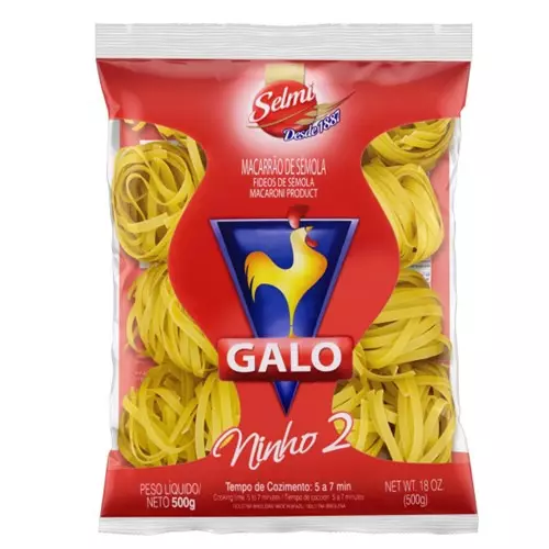 Macarrão Ninho Galo 500g