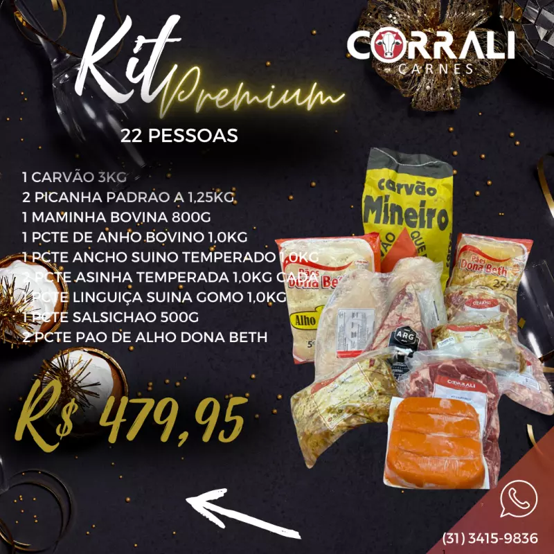 kit Churrasco Premium 22+ 001026