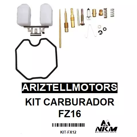 KIT CARBURADOR FZ16