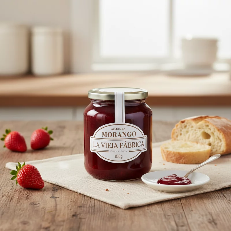 GELEIA DE MORANGO LA VIEJA FÁBRICA