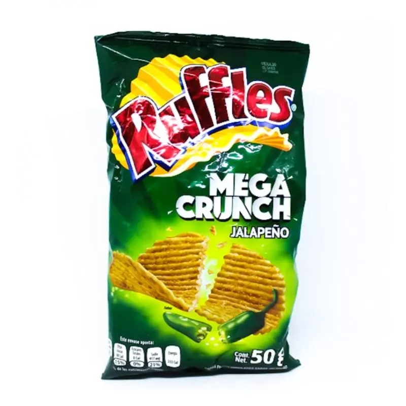 Rufles Mega Crunch Jalapeño