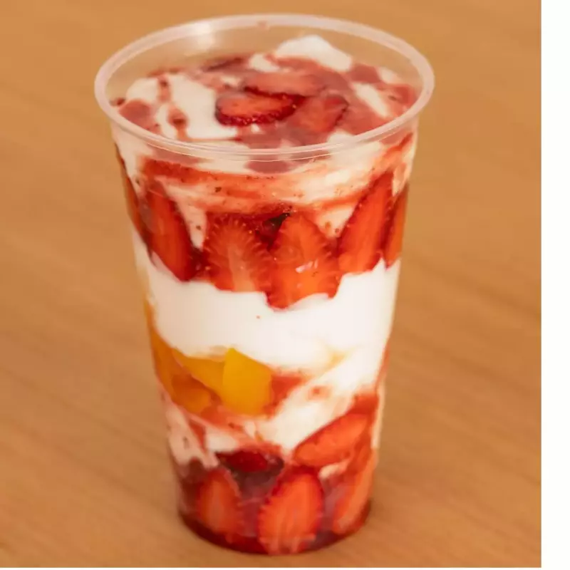 PARFAIT CREMA BATIDA DURAZNO & FRESA