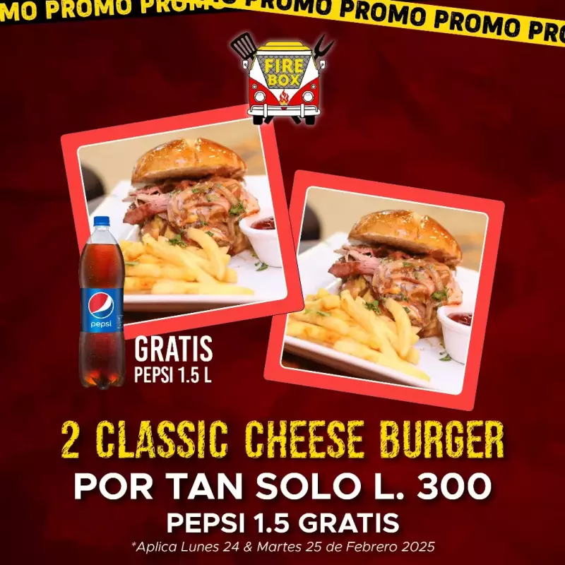 Lunes 24 y Martes 25 Promo