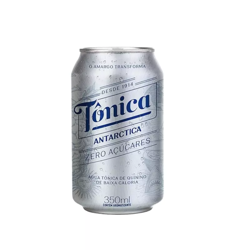 Água Tônica, Zero Açúcar, Lata 350ML