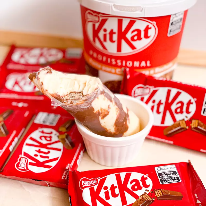 Ninho com kit kat