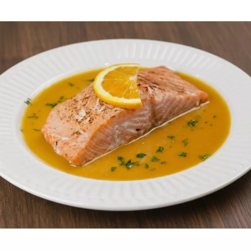 Salmão ao Molho De Laranja