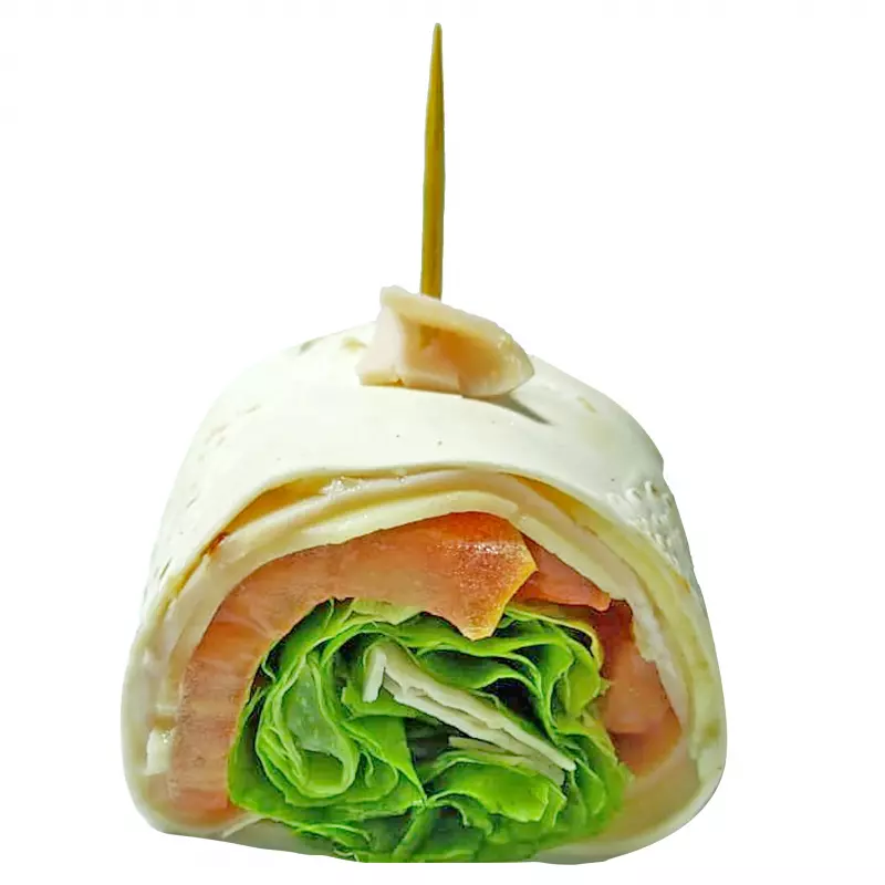 Mini Wrap de Peito de Peru