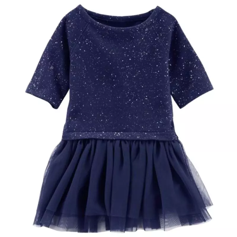 Vestido Blue Glitter