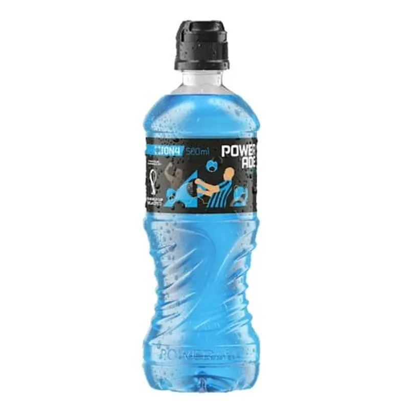 Isotônico Powerade Mountain Blast Azul  500ml