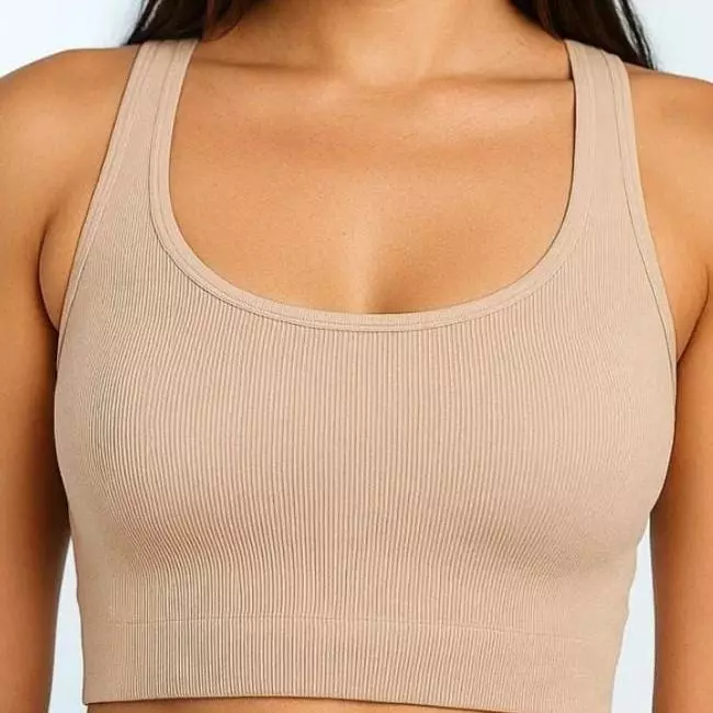 Top Deportivo 2116 Micro-Rib Sand