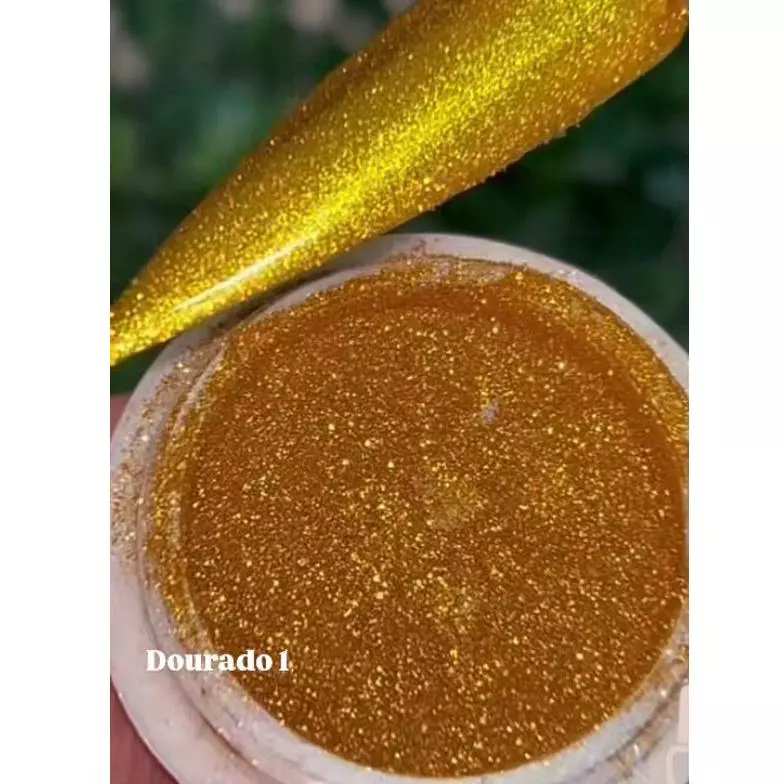 Po Cromado Dourado N.263