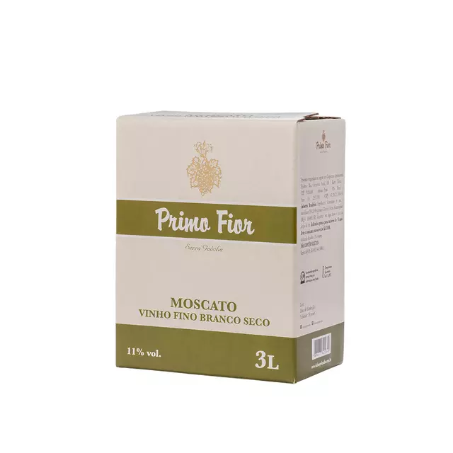Vinho branco seco Moscato BAG IN BOX