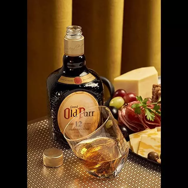 Whisky Grand Old Parr 1/2 botella