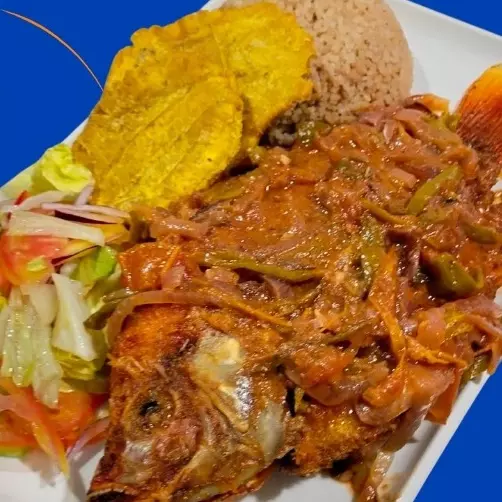 Mojarra en leche de coco