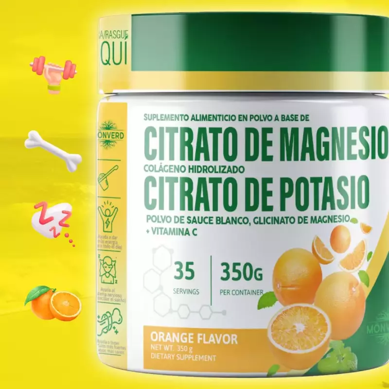 CITRATO DE POTASIO + MAGNESIO MONVER