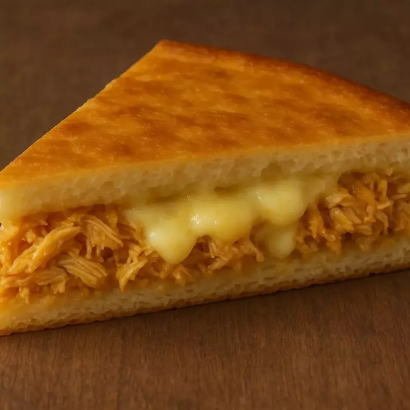 Pastelão de frango com queijos