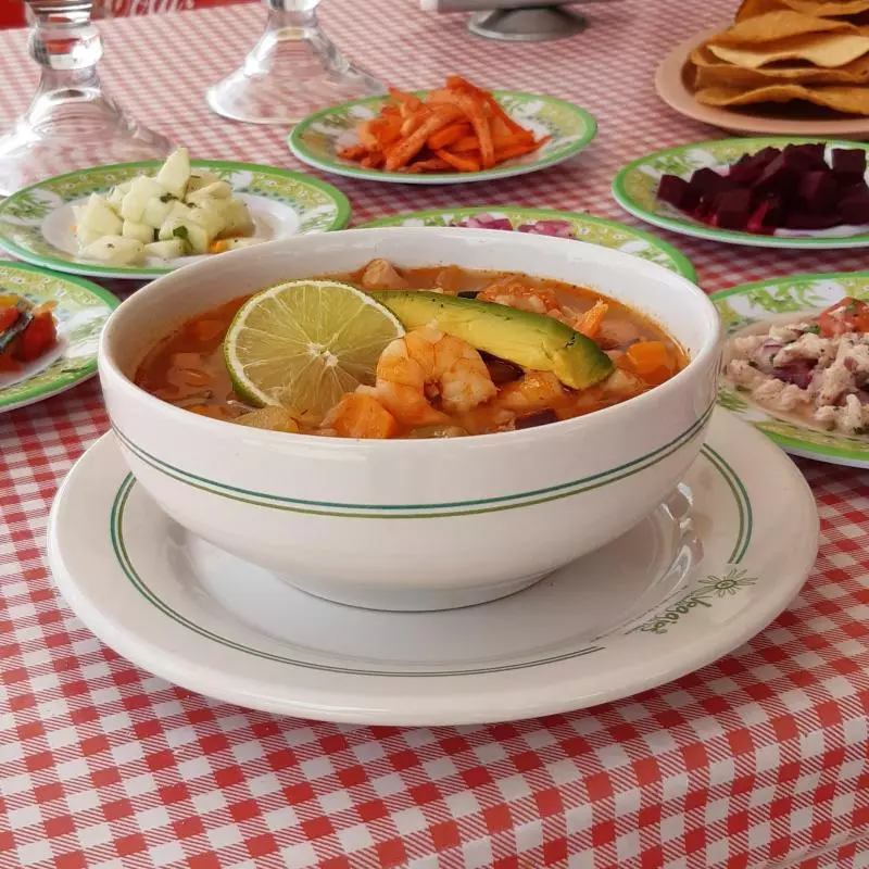 Sopa de mariscos