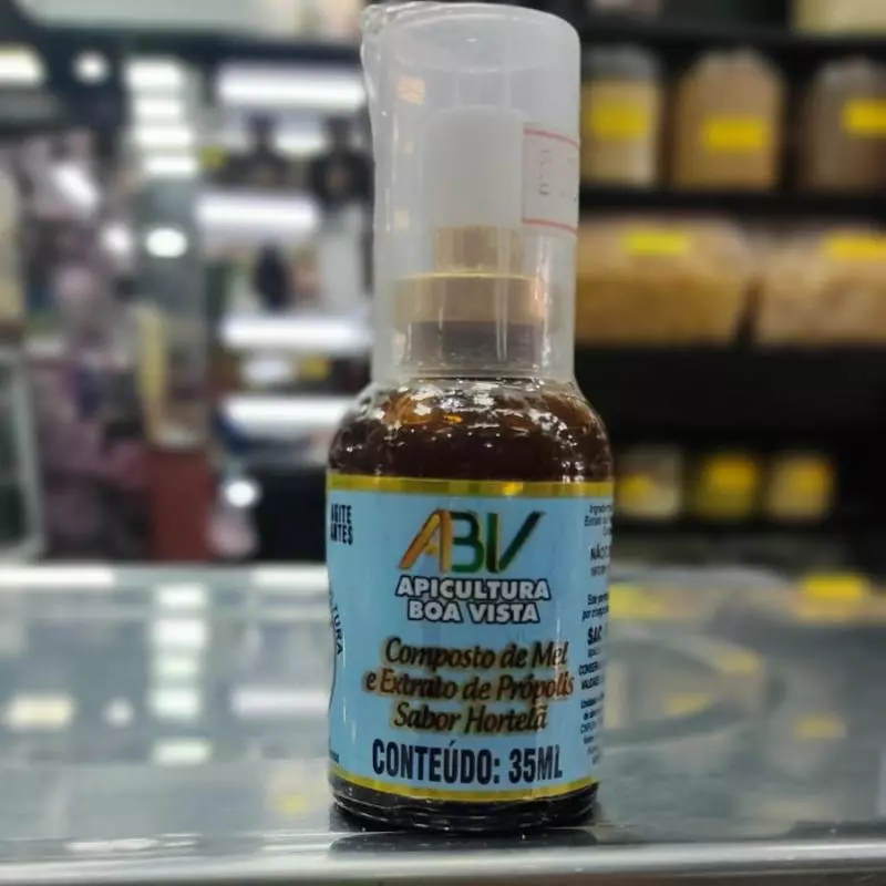 Composto de mel e ext. de Própolis