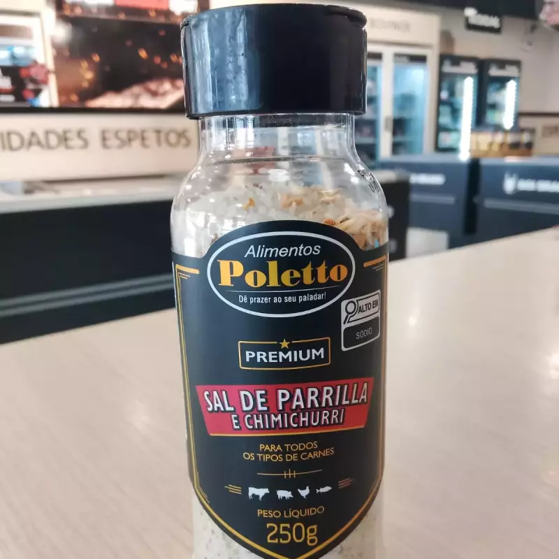 SAL DE PARRILLA E CHIMICHURRI