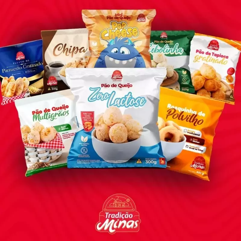 PAO DE QUEIJO VARIADOS 300G