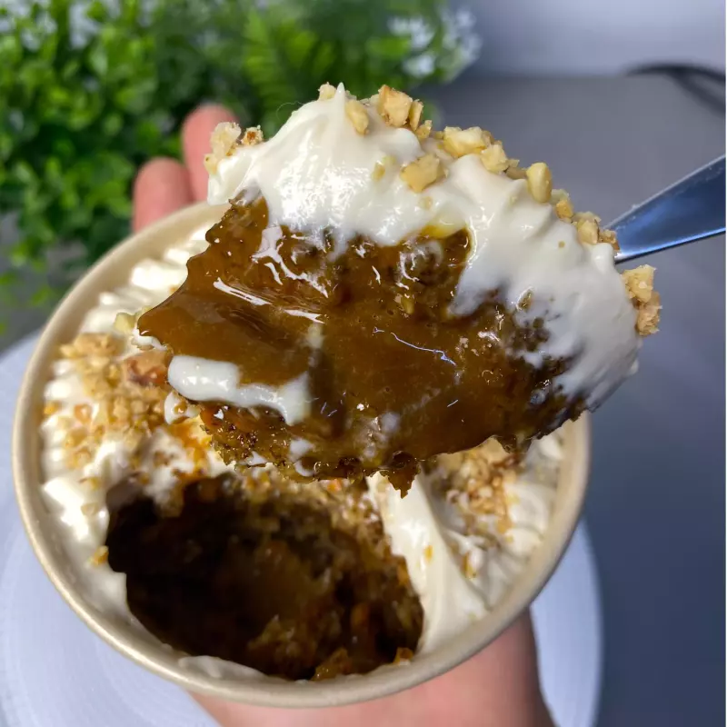 CARROT CAKE CON MANJAR