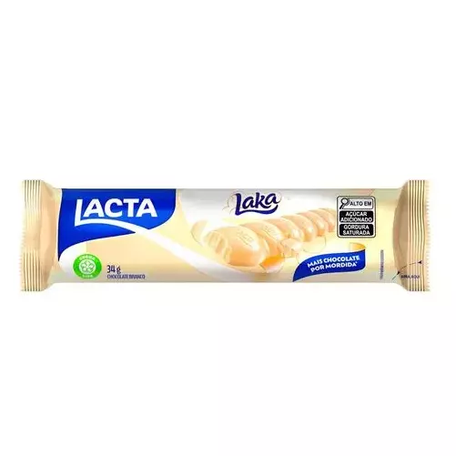 Chocolate Lacta Laka de 34g