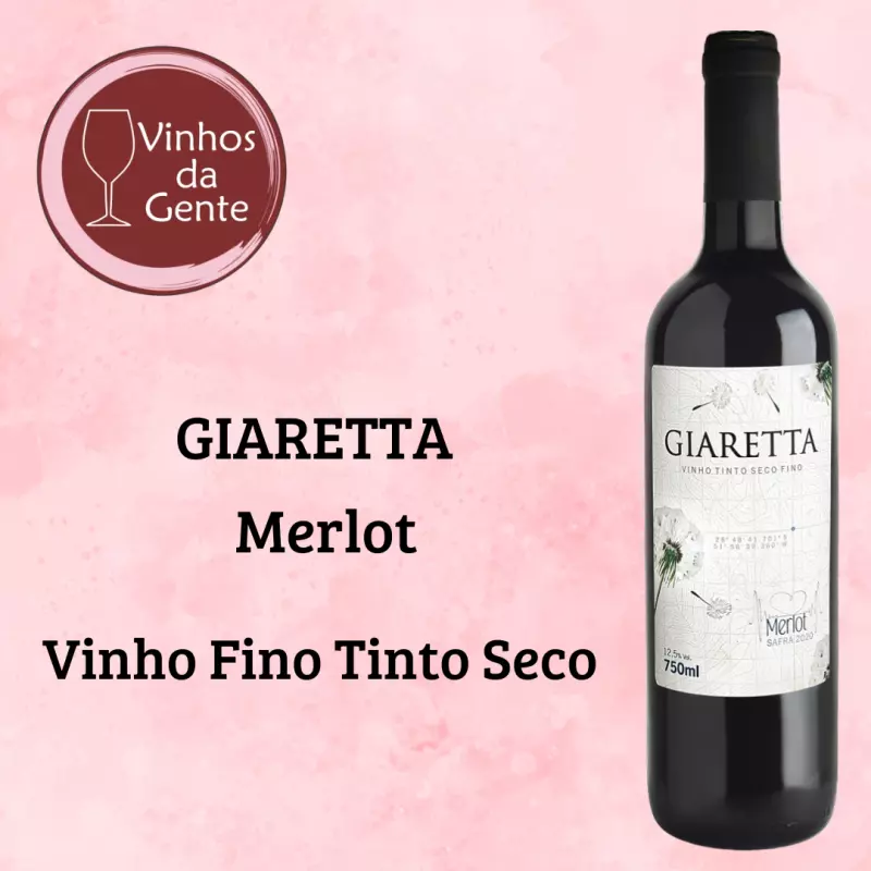 GIARETTA - Merlot - F T Seco