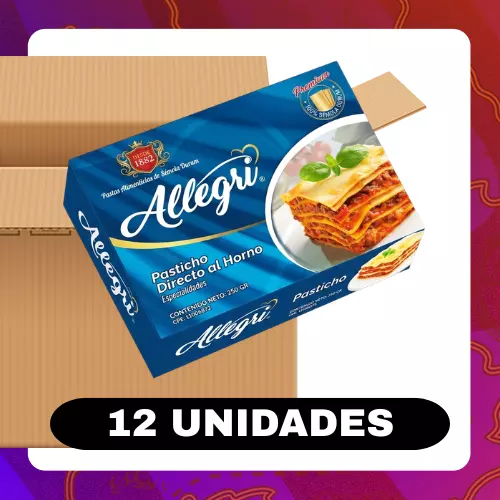Bulto Allegri Pasticho Horno 250g