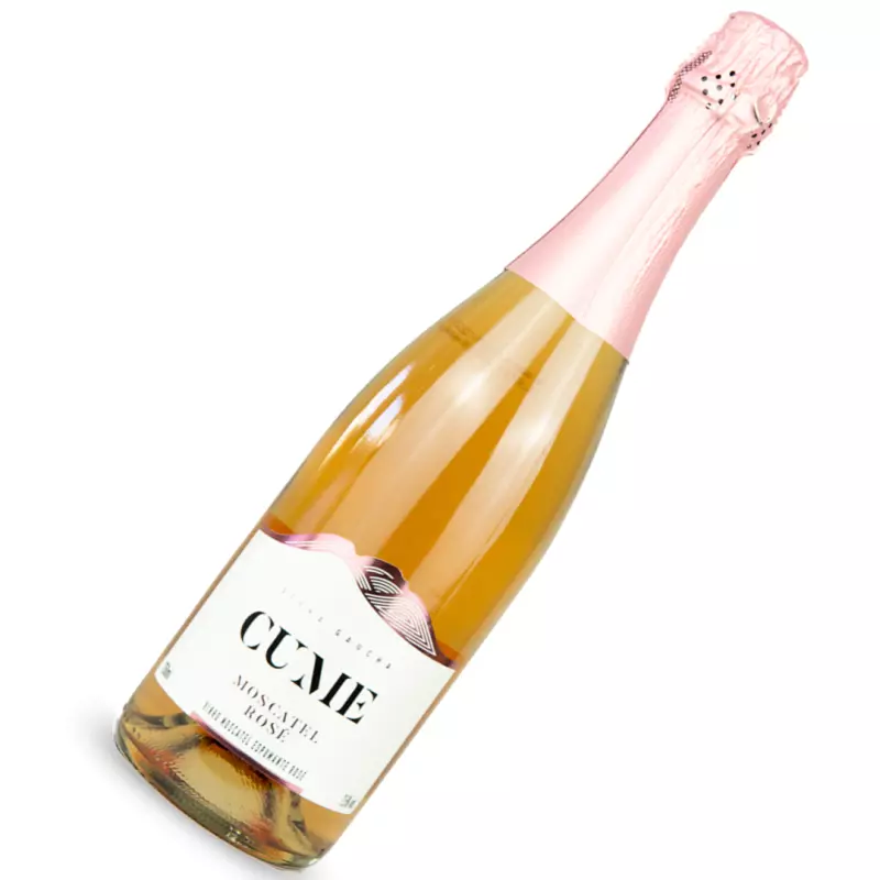 Espumante Moscatel Rosé Cume